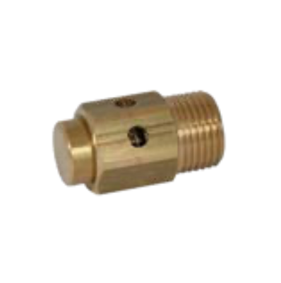 HL Spritznippel 1/2" Messing 2 Löcher