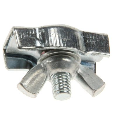 Złącza do przewodów do 4 mm, ocynkowane, pojedyncze z nakrętkami motylkowymi