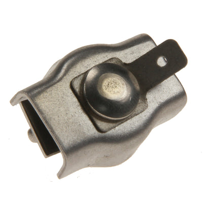 Złącza do przewodu do 8 mm, stal nierdzewna/INOX, pojedyncze z nakrętkami motylkowymi i klapką łączącą