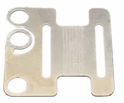 Ankerplaat lint RVS/INOX (los)