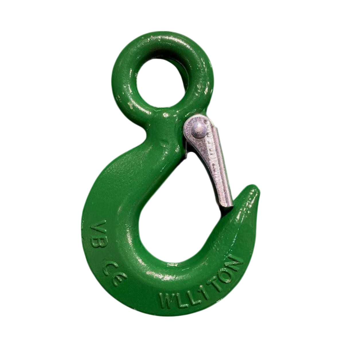 Crochet à œillet rouge