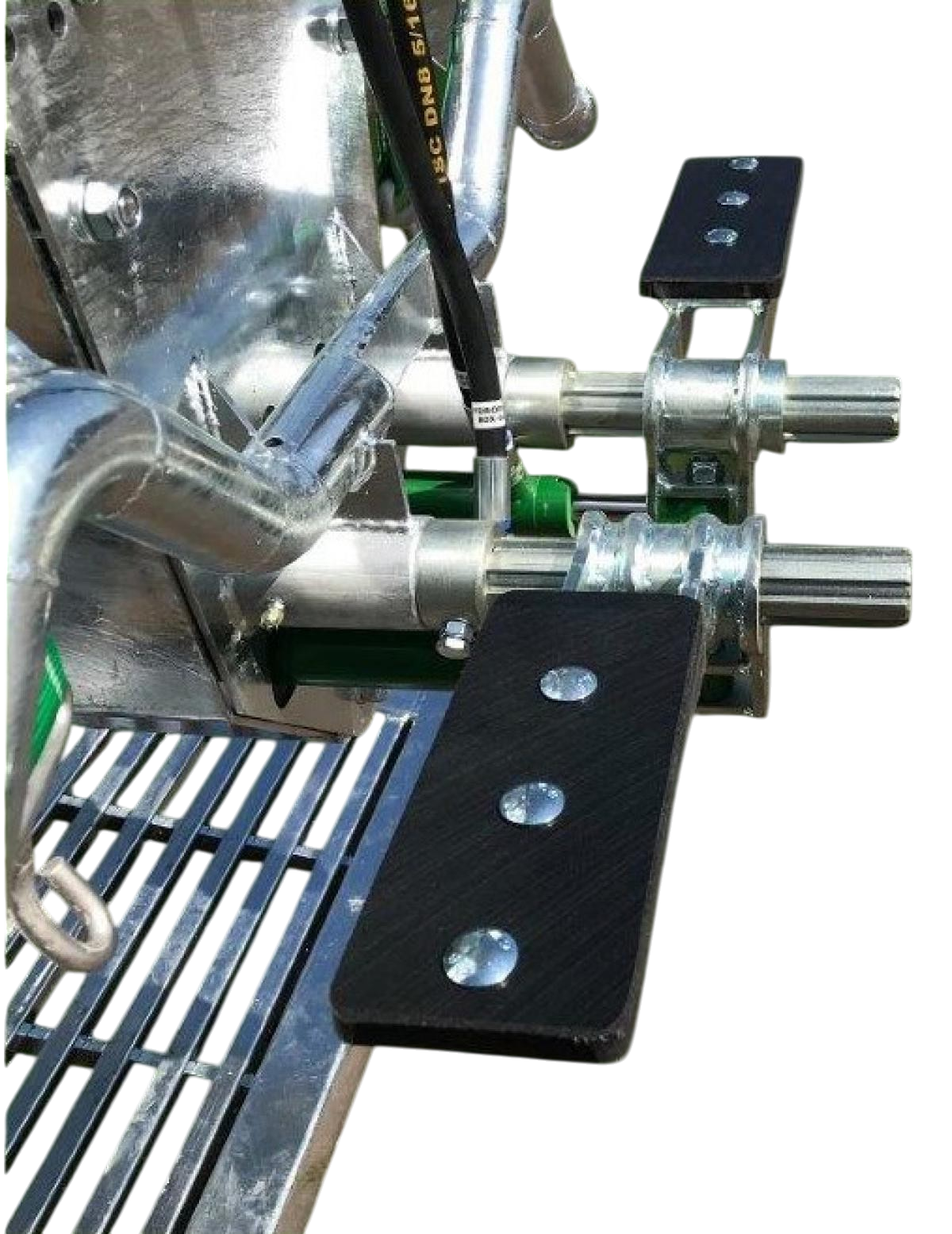 Support de jambe de volet coulissant hydrauliquement