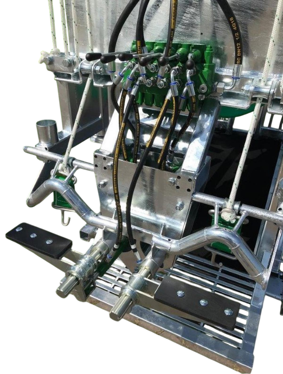 Support de jambe de volet coulissant hydrauliquement