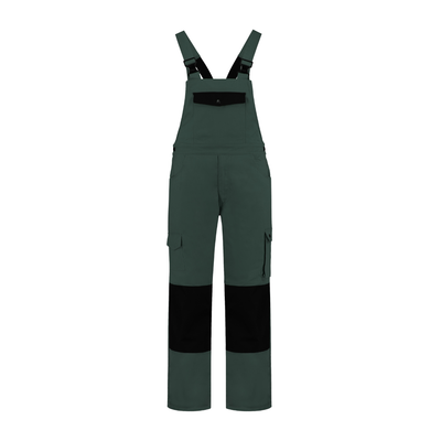 Garden overalls bottle green/black