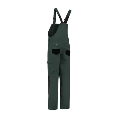 Garden overalls bottle green/black