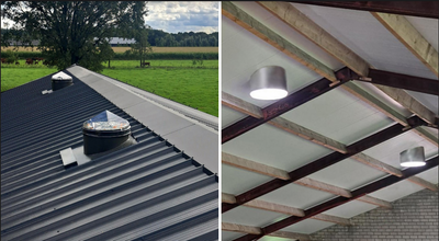 Natural daylight on a project basis