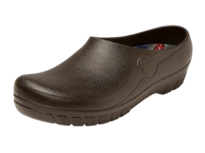 Gardy Closed Garden Clog Brown - Various Sizes