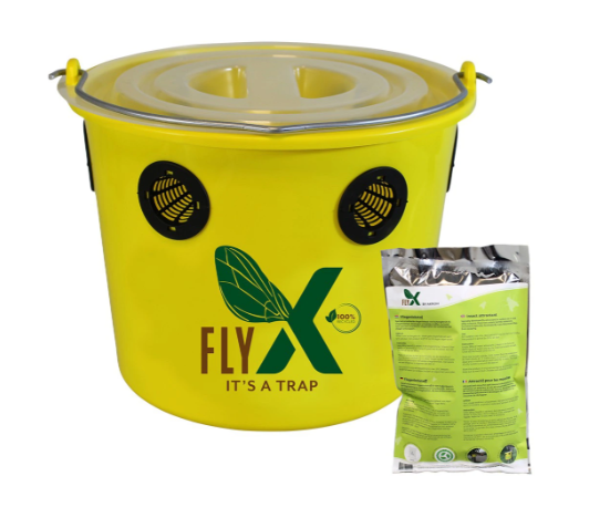Vliegenemmer FlyX 12L compleet incl. lokstof
