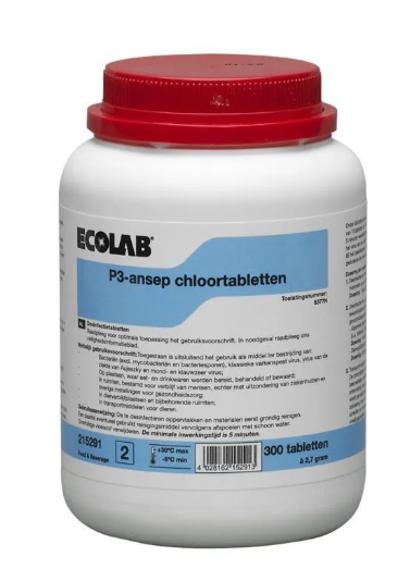 Ansep chloortabletten - Doos; 6 x 300