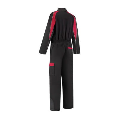 Overall Polyester/ Katoen met 4-way stretch rugpand